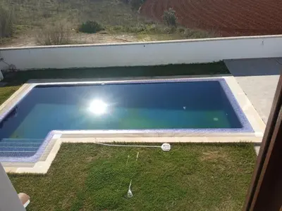 Piscina en o cerca de Villa Madodos con piscina privada, jacuzzi, barbacoa y chimenea