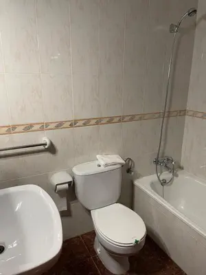 Un baño de Hostal Parapanda