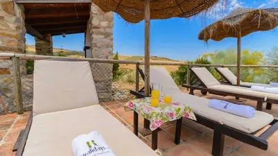 Un balcón o terraza de Casa Rural El Guindo