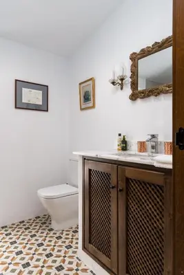 Un baño de Casa Higueras