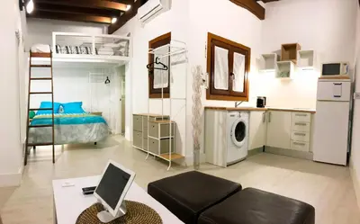 Una cocina o zona de cocina en Pasaje de Amores