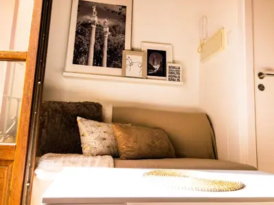 Cama o camas de una habitación en Pasaje de Amores