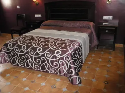 Cama o camas de una habitación en Alcaidia De Magina