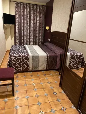 Cama o camas de una habitación en Alcaidia De Magina