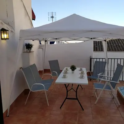 Un patio o zona al aire libre en FAMORCAS Centro A y B