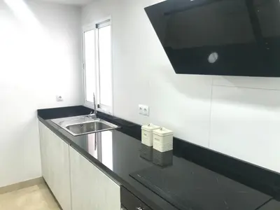 Una cocina o zona de cocina en Nuevo apartamento en pleno centro