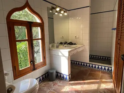 Un baño de Hacienda La Trinidad