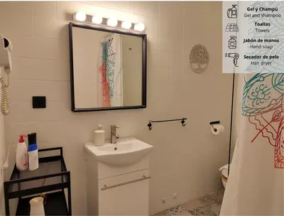 Un baño de Alojamiento el Realejo
