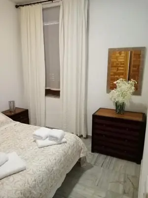 Cama o camas de una habitación en Córdoba centro esencia cordobesa. Mezquita