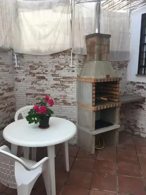 Plano de Apto con patio y barbacoa BBQ Los picadores