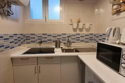 Una cocina o zona de cocina en Apartamento San Roque- Street Lecha Marzo