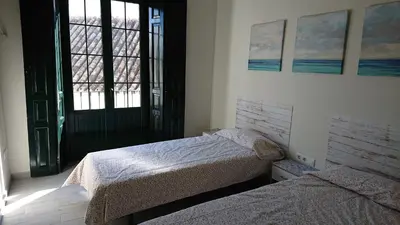 Cama o camas de una habitación en APARTAMENTO CENTRO SANTA CATALINA