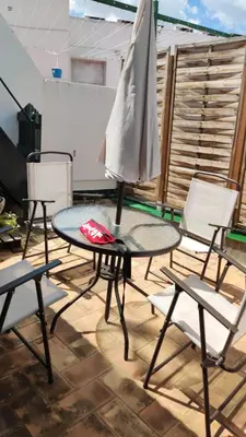 Un patio o zona al aire libre en APARTAMENTO CENTRO SANTA CATALINA