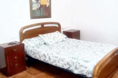 Cama o camas de una habitación en Charming House with Pool in Montilla