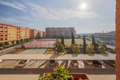 Un balcón o terraza de Descanso-elegancia en Sevilla Parking Gratuito