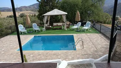 Piscina en o cerca de Alojamiento Rural El Paraíso del Chorro