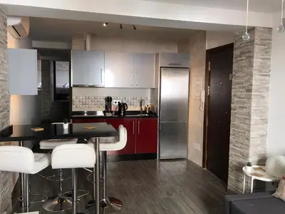 Una cocina o zona de cocina en Apartamento Amapola