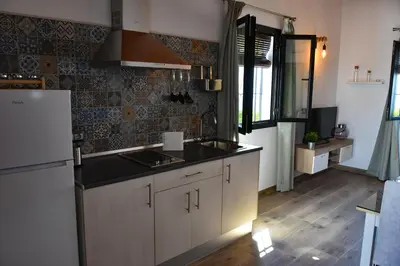 Una cocina o zona de cocina en Casas Rurales el Nogalejo Setenil