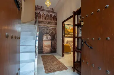 Plano de Casa la Mezquita con parking gratis