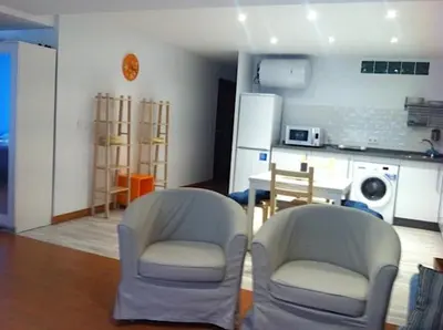 Una cocina o zona de cocina en Corazón de Nervión, excelente ubicación, opcion PARKING