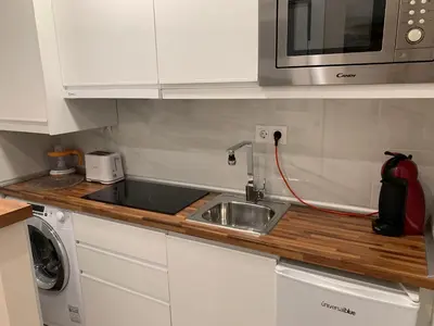 Una cocina o zona de cocina en Estudio Catedral