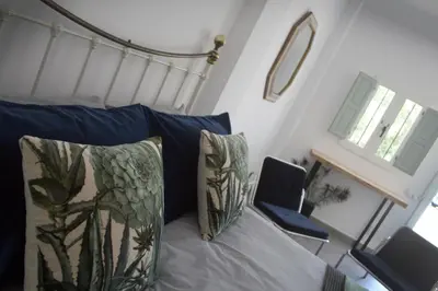 Cama o camas de una habitación en La Pluma
