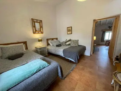 Cama o camas de una habitación en Casa Shyshka country cottage