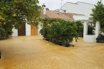 Jardín al aire libre en GRAN CASA RURAL CON PATIO EN ENCINAREJO DE CÓRDOBA