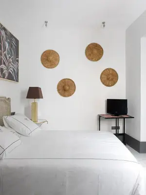 Cama o camas de una habitación en VAC LUXURY HOME SEVILLA