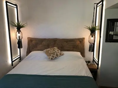 Cama o camas de una habitación en Finca El Almendrillo