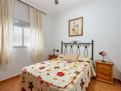 Cama o camas de una habitación en Alojamiento Rural Casa La Era