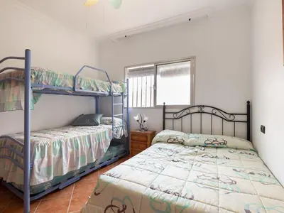 Cama o camas de una habitación en Alojamiento Rural Casa La Era