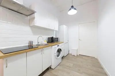 Una cocina o zona de cocina en Home up Qurtuba