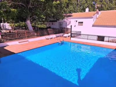 Piscina en o cerca de Complejo Apartamentos Rurales Molino de Abajo