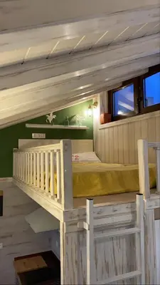 Cama o camas de una habitación en Apartamentos A Poniente