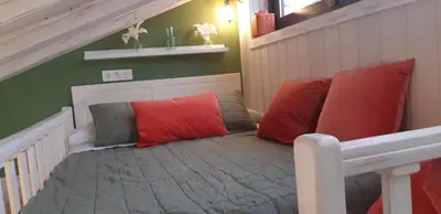 Cama o camas de una habitación en Apartamentos A Poniente
