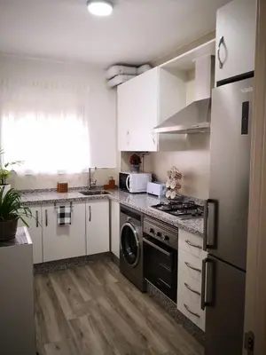 Una cocina o zona de cocina en Medina Baguh (VFT)