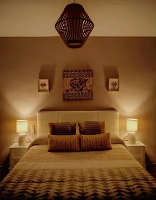 Cama o camas de una habitación en Medina Baguh (VFT)