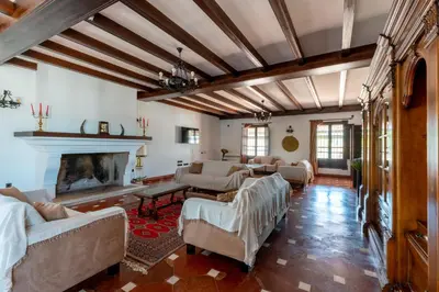 Cama o camas de una habitación en La Rejaquera