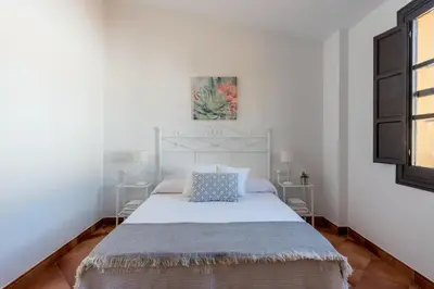 Cama o camas de una habitación en La Rejaquera