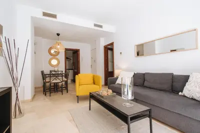 Zona de estar de Sol Suite Apartment with Garden