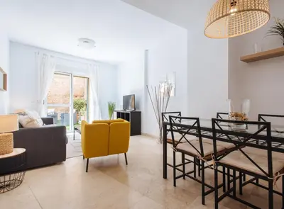 Zona de estar de Sol Suite Apartment with Garden
