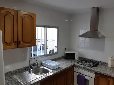 Una cocina o zona de cocina en Casa de Antoniana