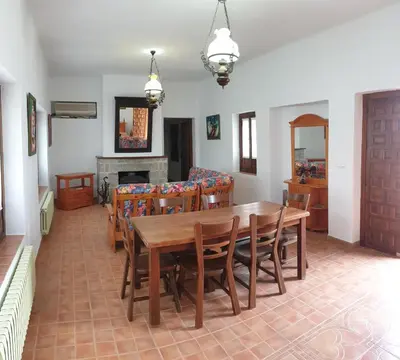 Zona de estar de Apartamentos Turísticos Rurales Dos Fuentes