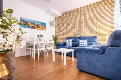 Zona de estar de Apartamentos Poemas & Rimas de Bécquer