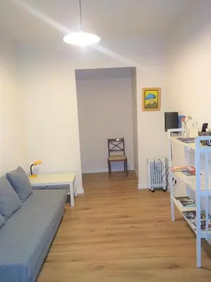 Una televisión o centro de entretenimiento en Apartamento Centro Santa Catalina 1º B