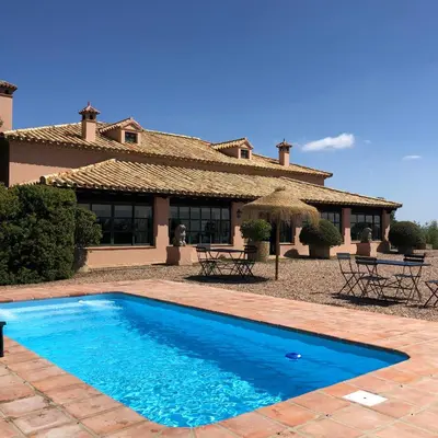 Piscina en o cerca de Casa Alta Finca El Revuelo