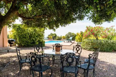 Piscina en o cerca de Casa Alta Finca El Revuelo
