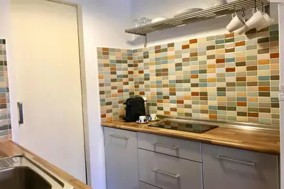 Una cocina o zona de cocina en Loft exclusivo en el centro histórico de Sevilla