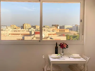 Un balcón o terraza de Residencial Santa Justa - Vacacional Sevilla